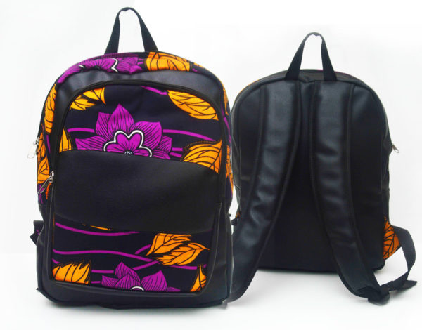 Shop for this Ankara Backpack | Floral Fabric