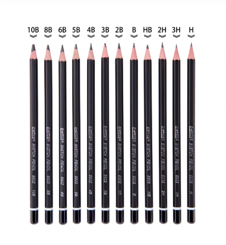 Bianyo Sketching Pencils (3H - 10B)
