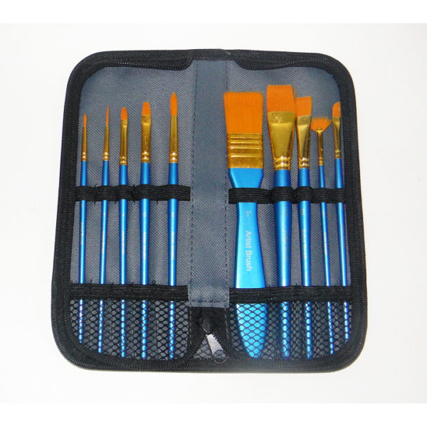 Bomeijia Zipped Case Paintbrush Set