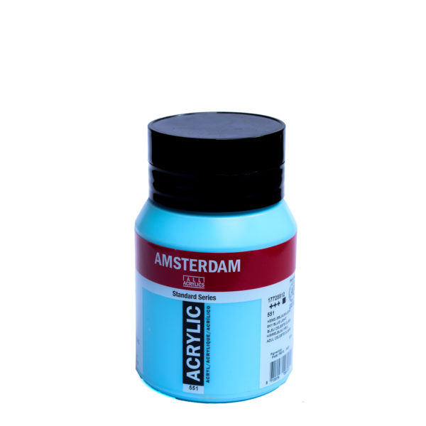 500ml Amsterdam Acrylic Paint - Sky Blue Light