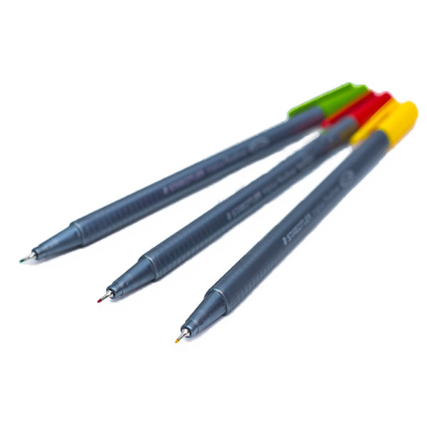 10pcs Steadtler Triplus Fineliner Pen Set