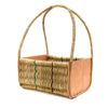 Long Handle Raffia Shopping Basket
