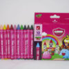 DHAS 12 Color Super Jumbo Crayons 