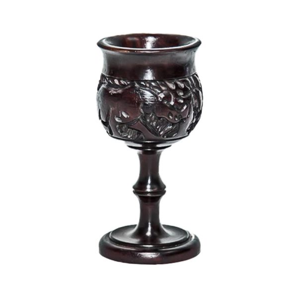 Wooden Handmade Carved Wine Cup