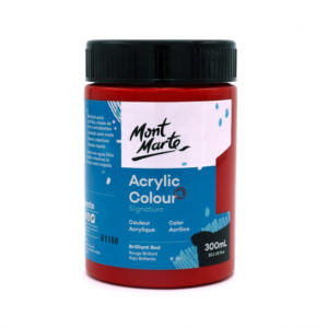Mont Marte Acrylic Color red 300ml