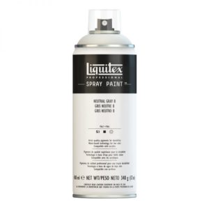 Liquitex Professional Spray Paint - Neutral Gray 8