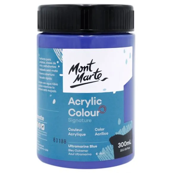 Mont Marte Acrylic Color ultramarine 300ml