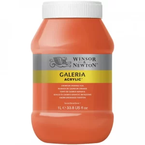Winsor & Newton Galeria Acrylic Medium- cadmium orange hue
