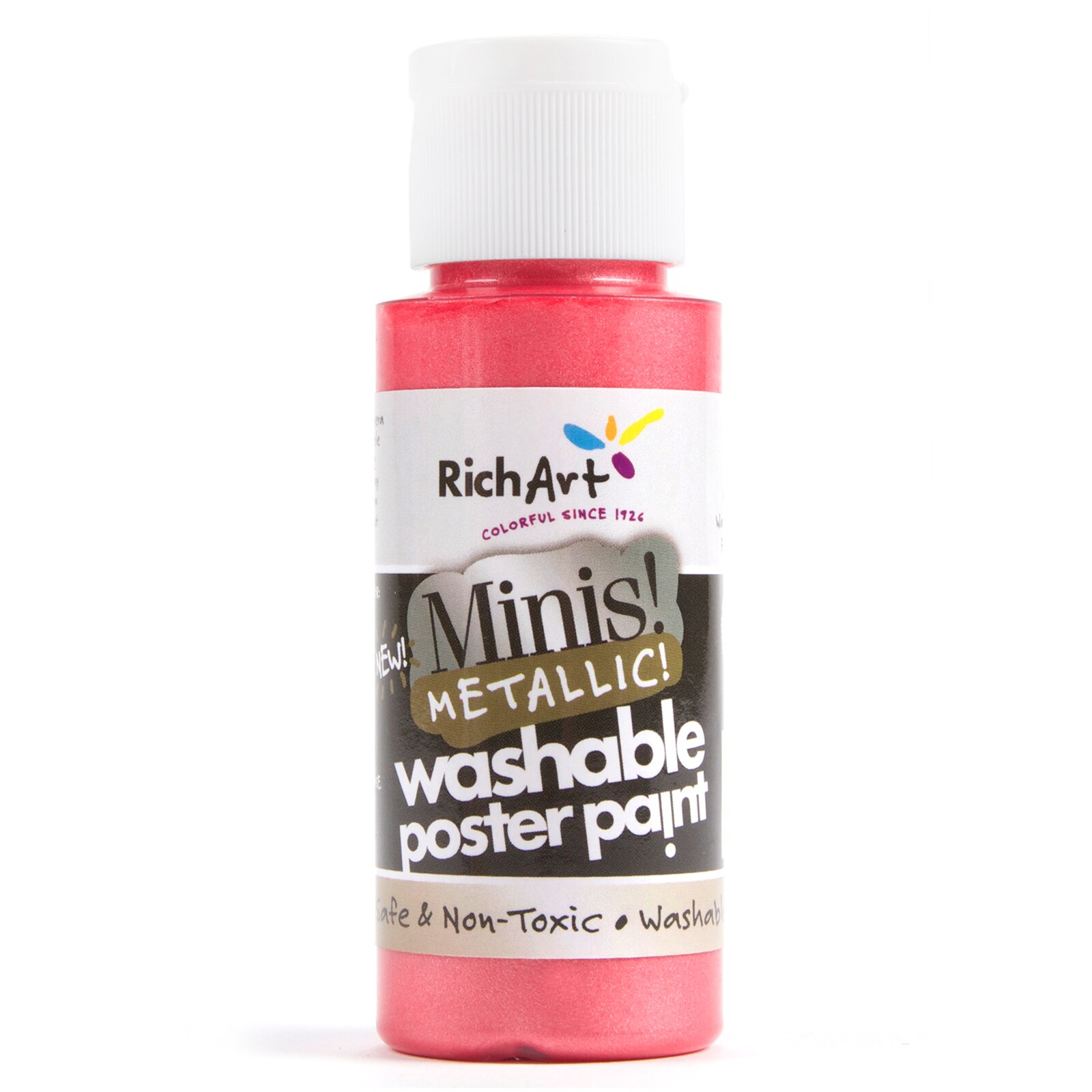 RichArt Washable Poster Paint- Metallic Red