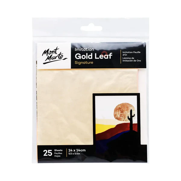 Mont Marte Imitation Gold Leaf