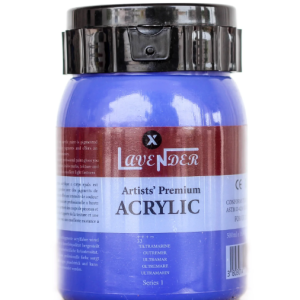 Lavender Acrylic Paint- Ultramarine 500ml