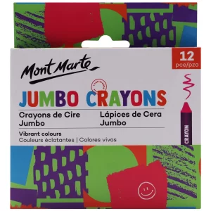 Mont Marte Jumbo Crayons