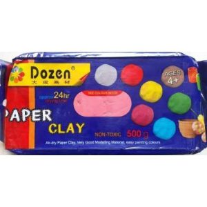 Dozen Paper Clay