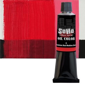 Soho 170ml Urban Artist Oil Color- Cadmium Red Medium Hue