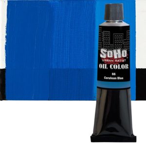 Soho 170ml Urban Artist Oil Color- Cerulean Blue